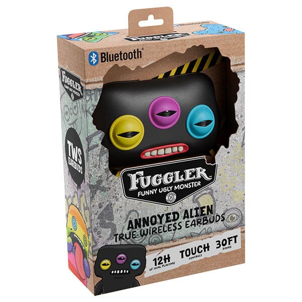 Fuggler Annoyed Alien True Wireless Bluetooth Earbuds Simple Fuggler