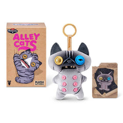 Fuggler Alley Cats Keyrings Series 1 Collectible 5" Plush Toy Hanger Blind Box (1pc)