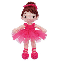 The LOOP Brigade: DIY Crochet Plush Toy Complete Kit For Beginners - Starlet the Ballerina Simple Exclusive