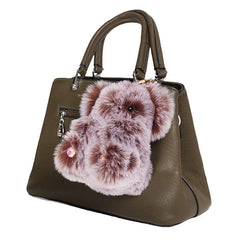 Bao Bear Furry Kawaii Plush Keychain Mystery Tin (1pc)