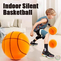 Silent Basketball (Ships Early February) Bouncy Full-Sized Foam Basketball For Indoor Play Preorder Showcase