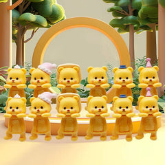 Bear Huggers: The Phone Hugging Animals Collectable Figurine Blind Bag (1pc) Simple Exclusive