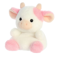 Original Palm Pals™ Belle Strawberry Cow 5" Plush Toy Simple Palm Pals
