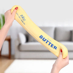 Giant Salted Butter Stick 10" Slow-Rise Squishy Fidget Toy (1pc)