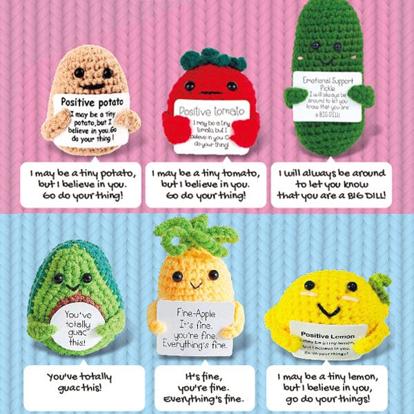 CalmiMates Mini Emotional Support Crochet Plush Toy Collection (1pc) Multiple Styles Preorder Showcase 