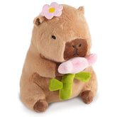 Capybara 9" Kawaii Flower Plush Toy Simple Exclusive