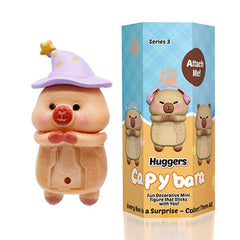 Capybara Huggers: The Phone Hugging Animals Series 3 Collectable Figurine Blind Bag (1pc) Simple Exclusive