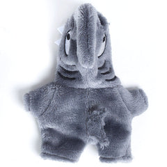 Outfit: Grey Shark Onesie Costume for Dolls - Petite Threads x Cozy Cuddler Simple Exclusive