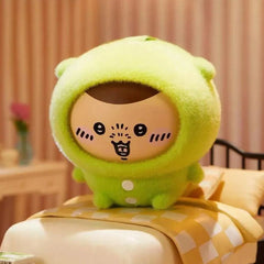 MINISO x Chiikawa: Pajama Face Changing Series Collectible Figurine Keychain Blind Box (1pc) Simple MINISO