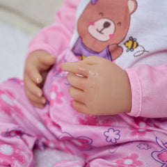 TrueHeart Treasures Dream Weavers Series 2 Weighted Reborn Lifelike Baby Dolls (3kg (6.61 lb) Baby Chloe