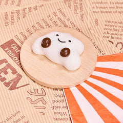 SqueezeSquad Taba Deluxe Premium Silicone Squishy Fidget Toy - Cloud Dumpling Simple Exclusive