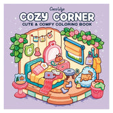 "Cozy Corner" Coloring Book: Cozy Space Coloring by Coco Wyo (45 Pages) Simple Coco Wyo