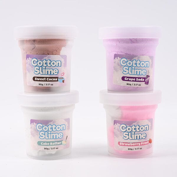 LIT Slime Cotton Butter Slime (3.17oz) Multiple Scents Simple Lit Slime