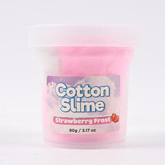 LIT Slime Cotton Butter Slime (3.17oz) Multiple Scents Simple Lit Slime Strawberry Frost
