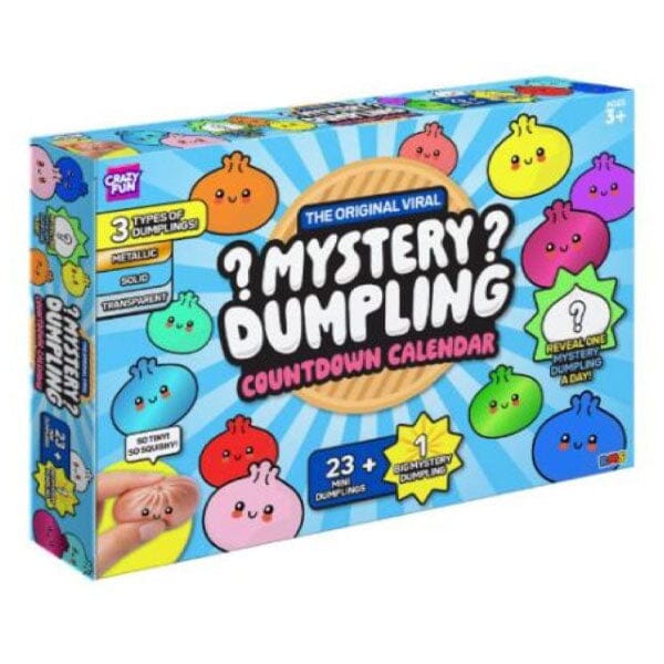 Mystery Dumpling Bao Bun Fidget Squishy 24-Day Countdown Calendar (24pc) Simple Exclusive