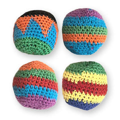 Kixaroo 2 Foot Bag Crochet Juggling Sack (1pc) Ships Assorted