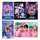 KPop Demon Hunters Poster (Assorted Styles) Available In-Store Only Simple KPop Demon Hunters