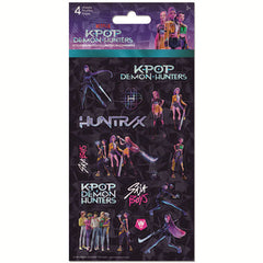 KPop Demon Hunters Sticker Pack (4 Sheets) Simple KPop Demon Hunters