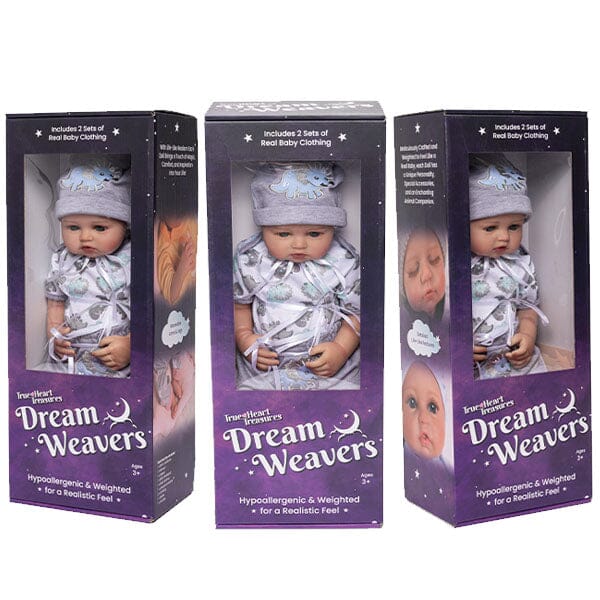 TrueHeart Treasures: Dream Weavers Collection Weighted Reborn Lifelike Baby Dolls (3kg) Baby Mira Simple TrueHeart Treasures