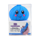 3D Treasures Dumpling 3D-Printed Slime-Like Fidget Toy (1pc) Color Ships Assorted