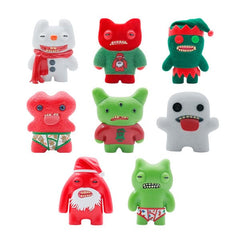 Fuggler Festive Edition Collectible 2.5" Christmas Themed Mini Figure Blind Bag (1pc) Simple Fuggler