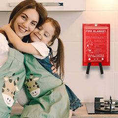 Emergency Fibreglass Certified Fire Blanket (1pc) Simple Showcase