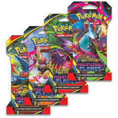 Pokémon TCG: Mega Evolution ME02 Phantasmal Flames Sleeved Booster Pack (10 Cards) Simple Pokémon