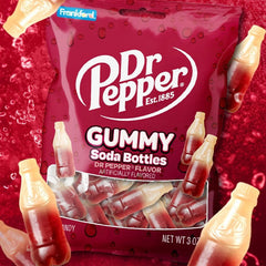 Dr Pepper® Gummy Soda Bottle Candy by Frankford (4.5oz)