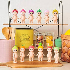 Sonny Angel Collectable Mini Cherub Figurines Fruit Series Blind Box (1pc) Simple Sonny Angel