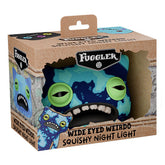 Fuggler Wide Eyed Weirdo Squishy Night Light Novelty Tabletop Lamp