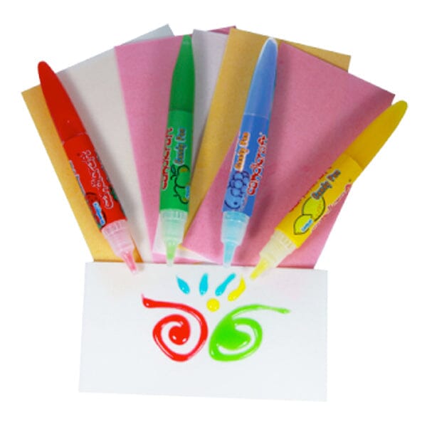 Fun Works Edible Paper Notepad w/ Candy Gel Pen | 24 Sheets Simple Showcase