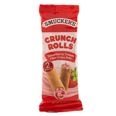 Smuckers Strawberry Cream Crispy Crunch Rolls Snack (2pk)