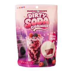 Galerie Swedish Dirty Soda Gummies "Berry Jam" Flavor (5.5oz)