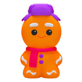 Nee Doh Ginger Glowman Crunchy Scented Glow-In-The-Dark Fidget Toy (1pc) Color Ships Assorted Simple Nee Doh