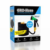 GRO-Hose GREEN 75ft Expandable Hose With Bonus Spray Nozzle