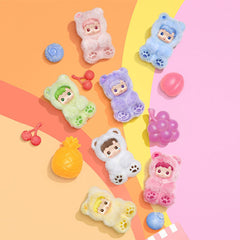 Pop Mart x HACIPUPU: Gummy Bear Series Plush Pendant Keychain Blind Box (1pc) Simple Pop Mart