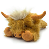 Highland Cow 11" Fluffy Novelty Plush Toy (1pc)