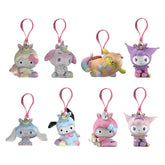 Sanrio Hello Kitty & Friends Pastel Flocked Collection Hangers Mystery Pack (1pc) Simple Hello Kitty