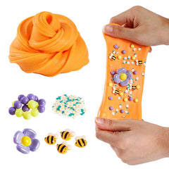 LIT Slime DIY Scented Slime Kit with Charms (1 Jar) Honeybee Garden