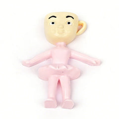 SqueezeSquad Italian Brainrot Taba Deluxe Premium Silicone Squishies® Fidget Toy - Cappuccino Dancer Meme Buddy