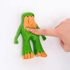 SqueezeSquad Italian Brainrot Taba Deluxe Premium Silicone Squishies® Fidget Toy - Patapim Monkey Meme Buddy