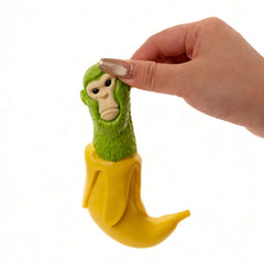 SqueezeSquad Italian Brainrot Taba Deluxe Premium Silicone Squishies® Fidget Toy - Monkey Banana Meme Buddy