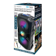 Hy-Impact Showstopper Wireless Karaoke Speaker With Disco Ball and Microphone