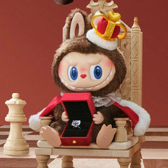 Pop Mart x THE MONSTERS: Giant 14" Labubu "Let's Checkmate" Series Plush Doll (1pc) Simple Pop Mart