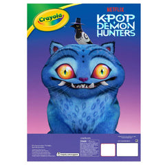 KPop Demon Hunters Crayola 96-Page Coloring Book