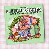 "Little Corner" Coloring Book: Cozy Space Coloring by Coco Wyo (40 Pages) Simple Coco Wyo