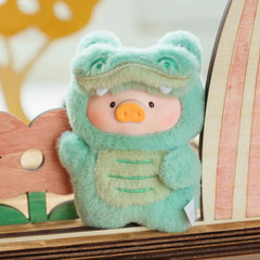 TOYZERO+ x Lulu The Piggy: Animal Party Puppet Show Series Plush Keychain Blind Box (1pc) Simple TOYZEROPLUS