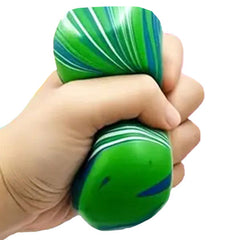 Sugah-Mals Marble Squares Sugar Cube Stress Ball Squishy Fidget Toy (1pc) Color Ships Assorted