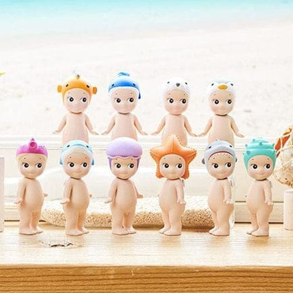 Sonny Angel Collectable Mini Cherub Figurines Marine Series Blind Box (1pc) Simple Sonny Angel