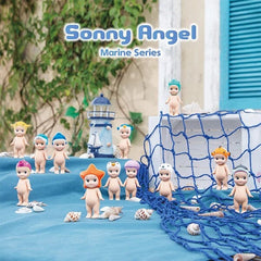 Sonny Angel Collectable Mini Cherub Figurines Marine Series Blind Box (1pc) Simple Sonny Angel